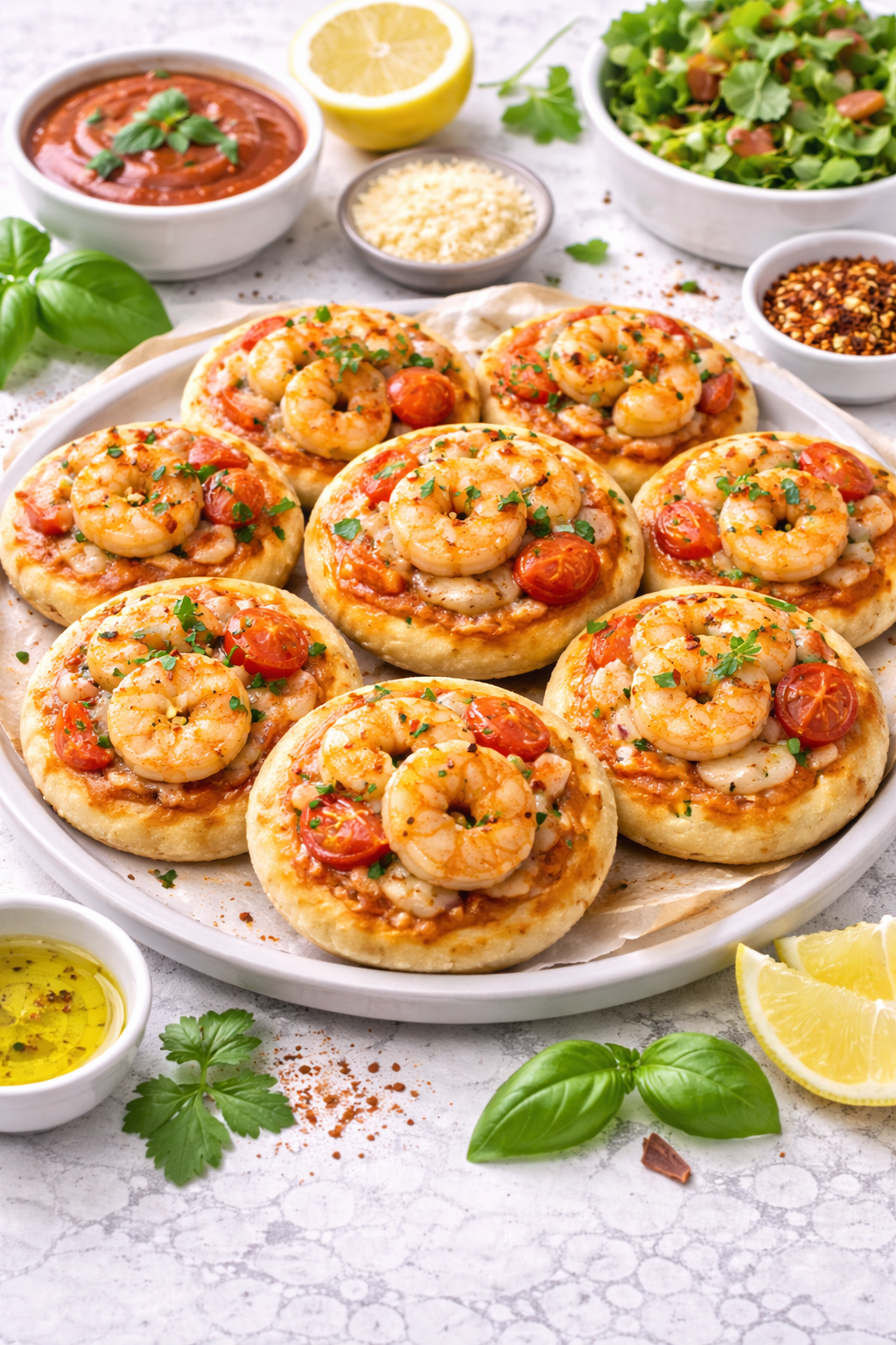Mini Pizza Crevettes