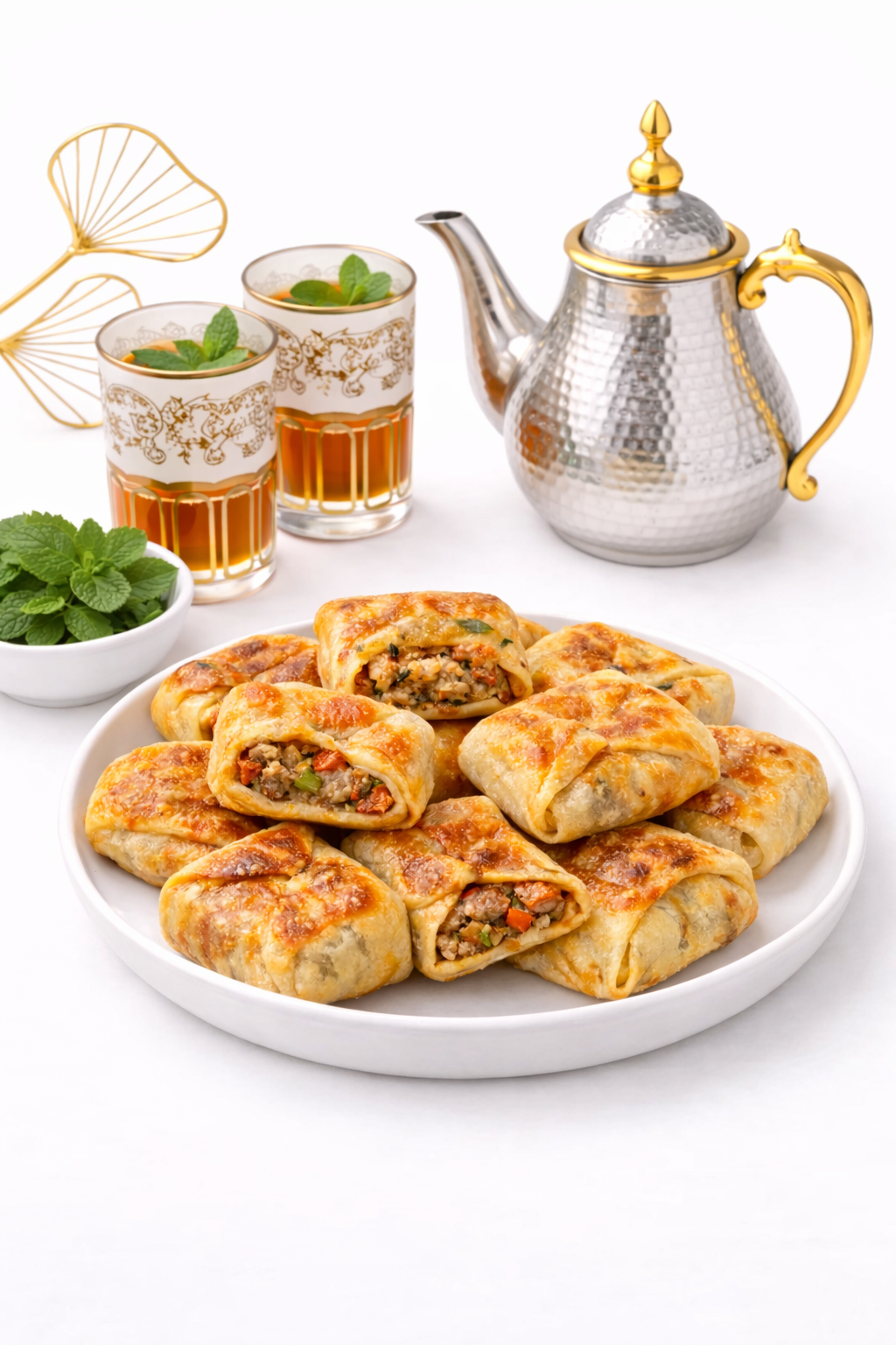 Rghaifes Kefta Légumes